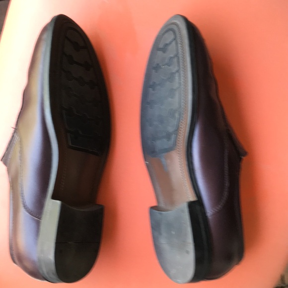 Vintage .Executive Division Haband Slip-on Shoes Brown Leather Sz 10.5 US EUC - Picture 4 of 8